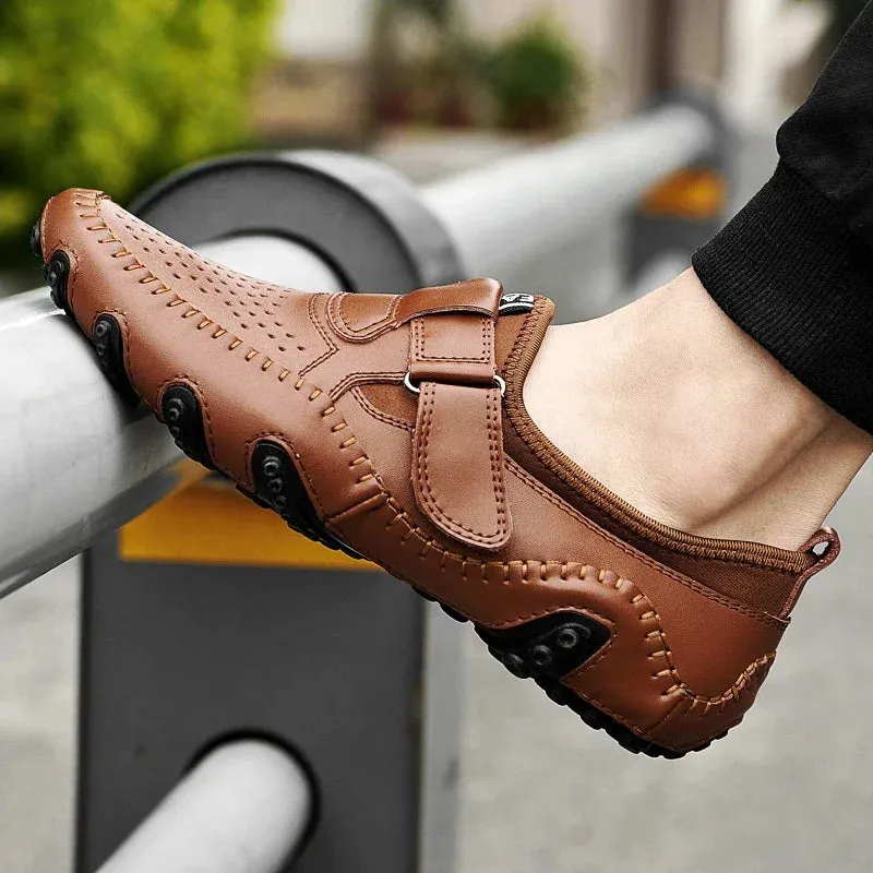 ItalianEase Echte Leder Herrenschuhe