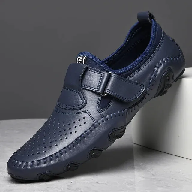 ItalianEase Echte Leder Herrenschuhe