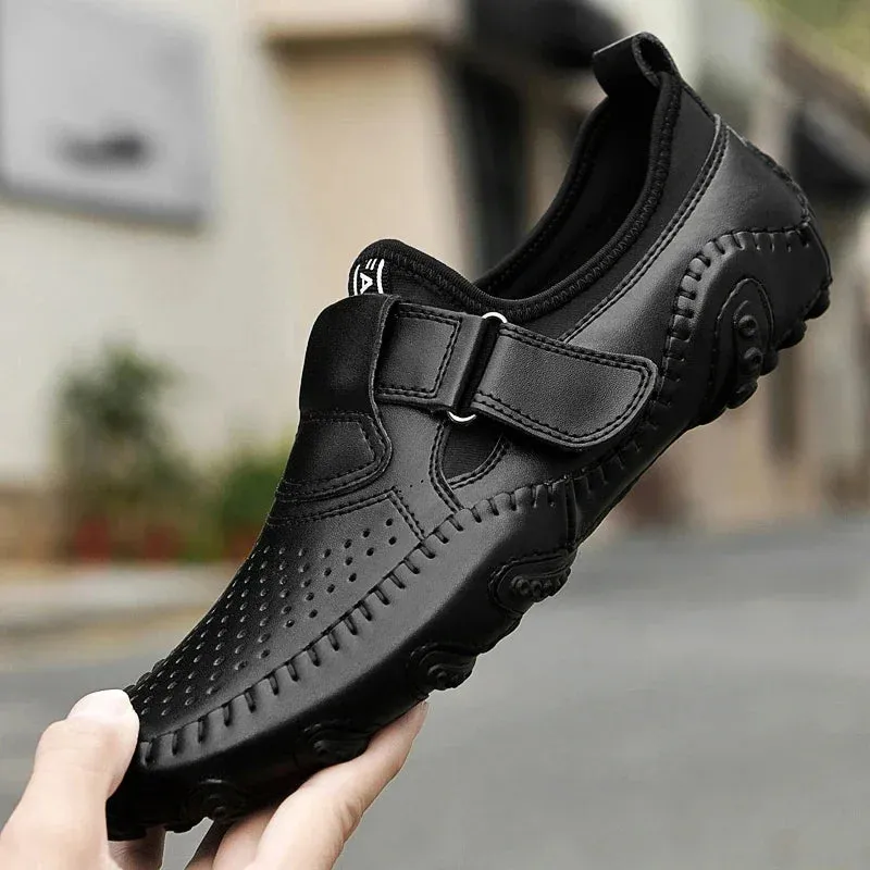 ItalianEase Echte Leder Herrenschuhe