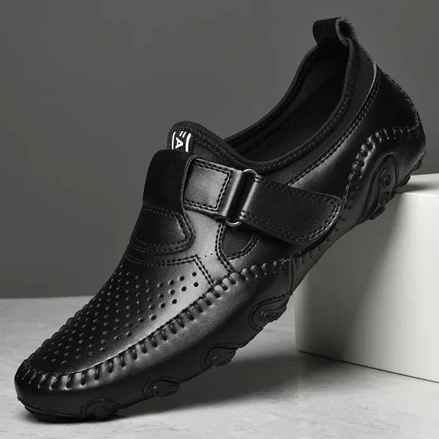 ItalianEase Echte Leder Herrenschuhe