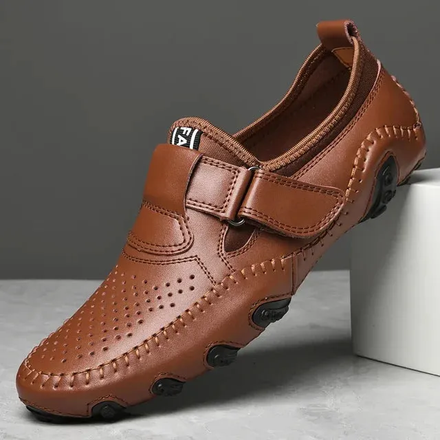 ItalianEase Echte Leder Herrenschuhe