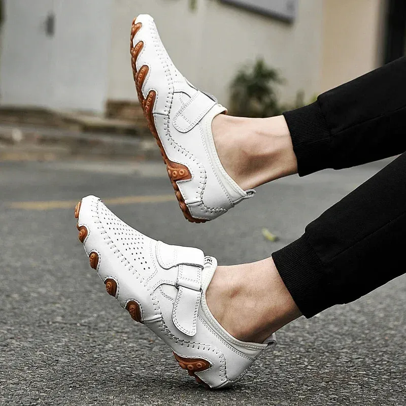 ItalianEase Echte Leder Herrenschuhe