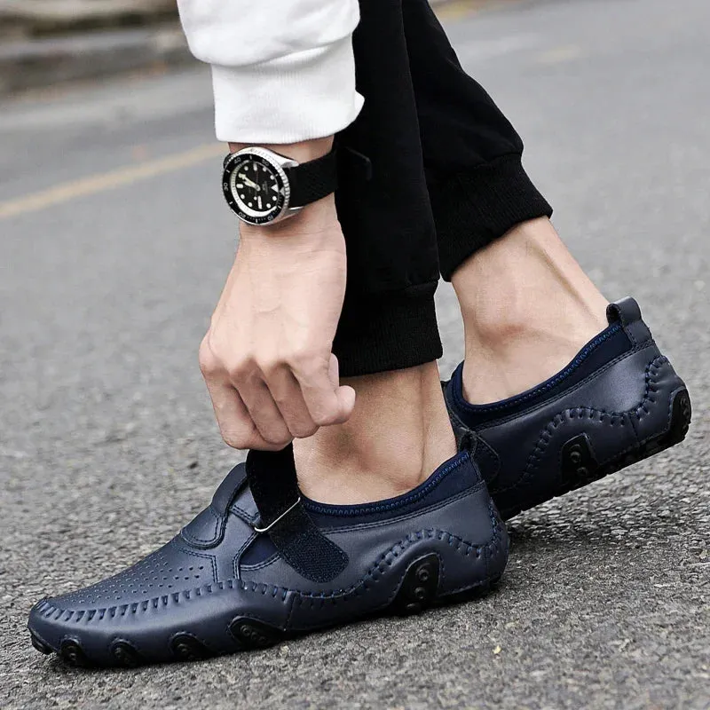 ItalianEase Echte Leder Herrenschuhe