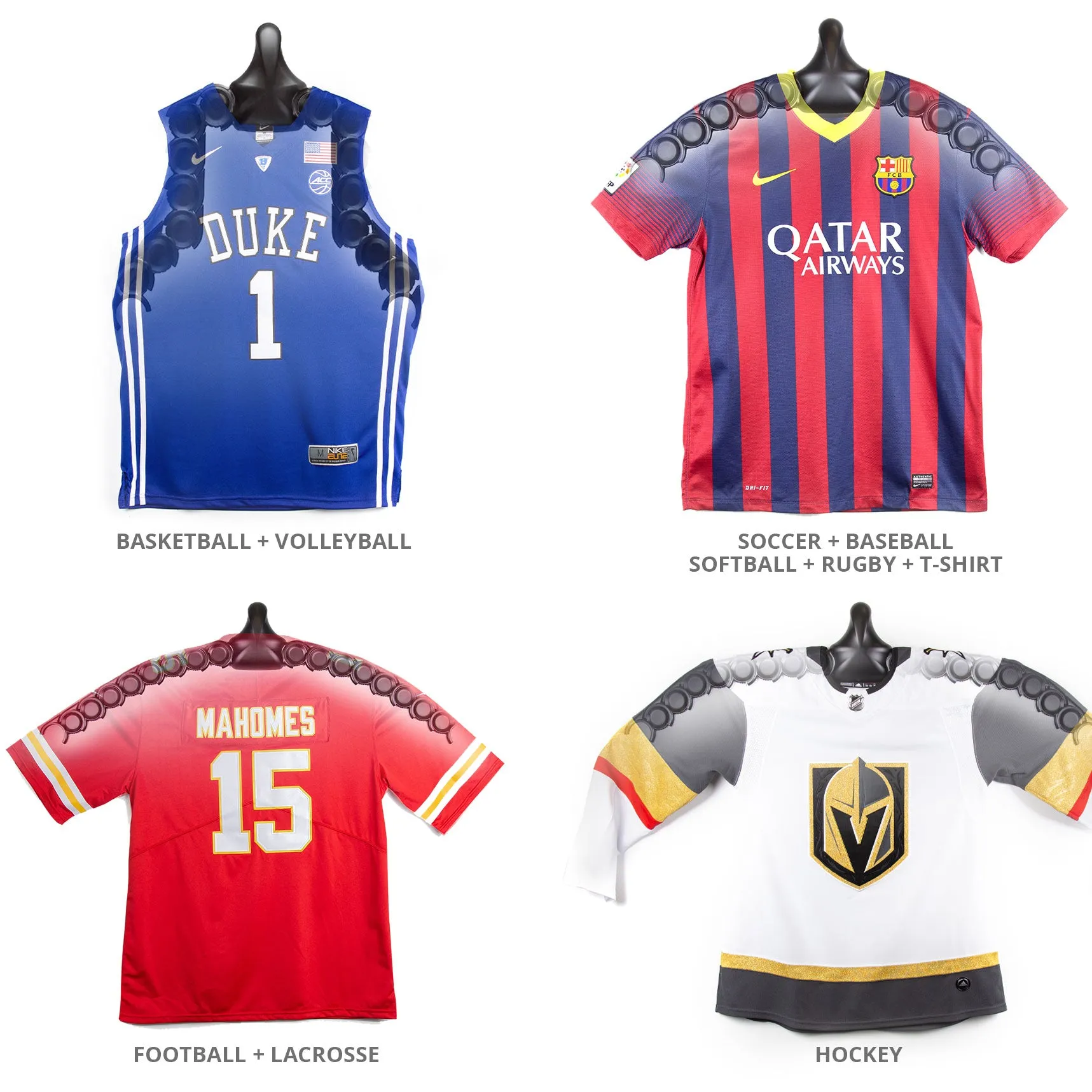 JerseyGenius®  The Patented Adjustable Jersey Display