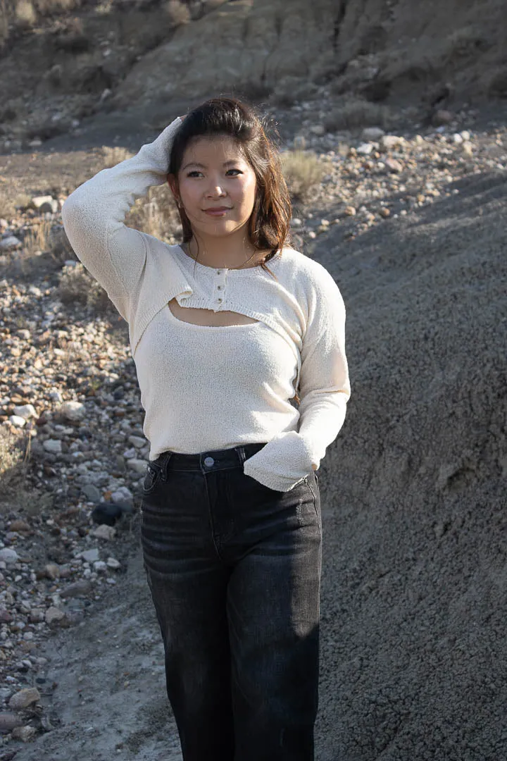 Jolie Tank and Bolero Set