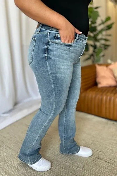 Judy Blue Full Size Medium Rise Bootcut Jeans ONLINE EXCLUSIVE