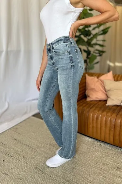 Judy Blue Full Size Medium Rise Bootcut Jeans ONLINE EXCLUSIVE