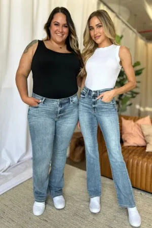 Judy Blue Full Size Medium Rise Bootcut Jeans ONLINE EXCLUSIVE