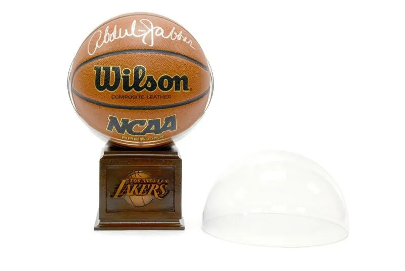 Kareem Abdul Jabbar Autographed NCAA Basketball