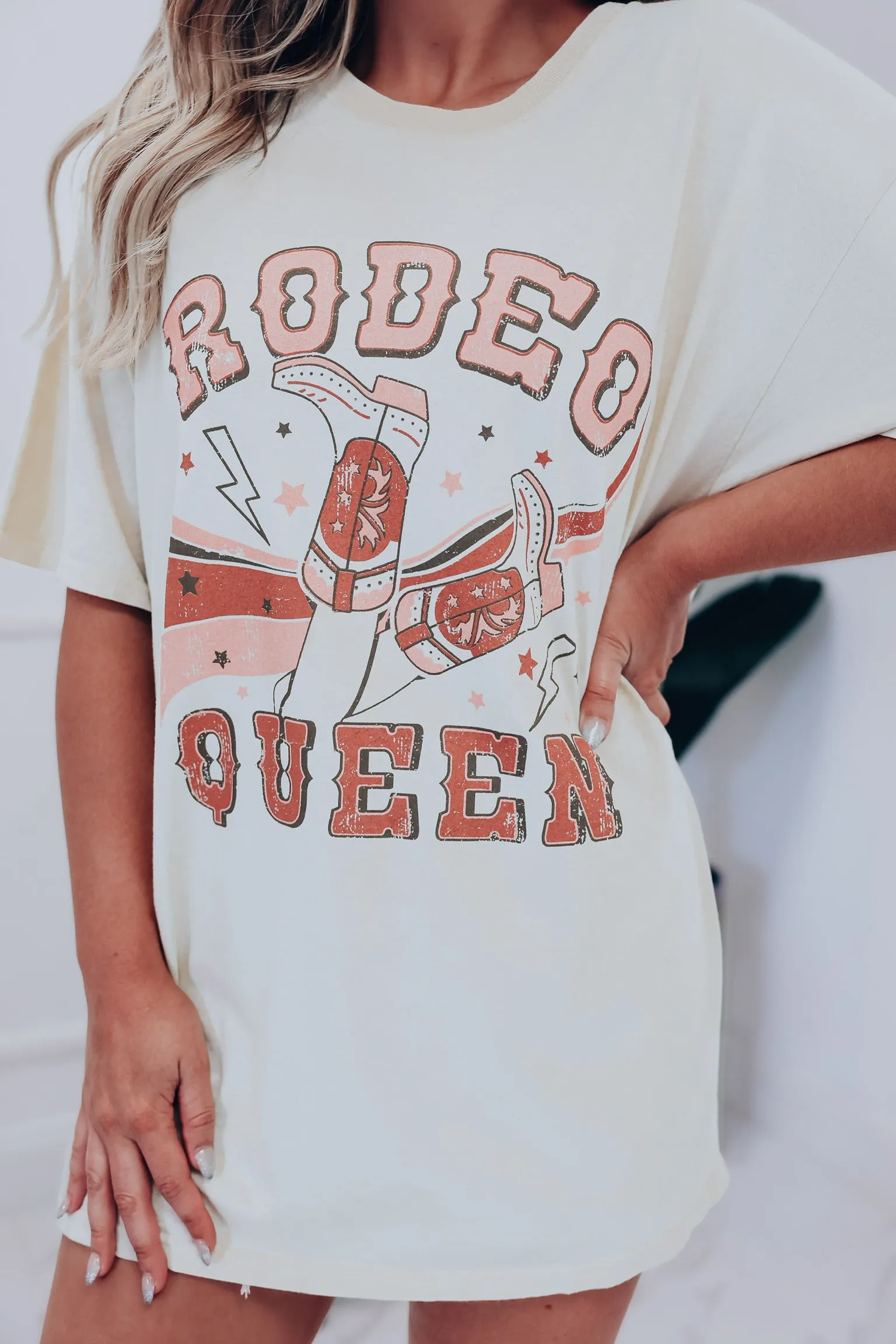 Kickin' Cowgirl "Rodeo Queen" Graphic Tee