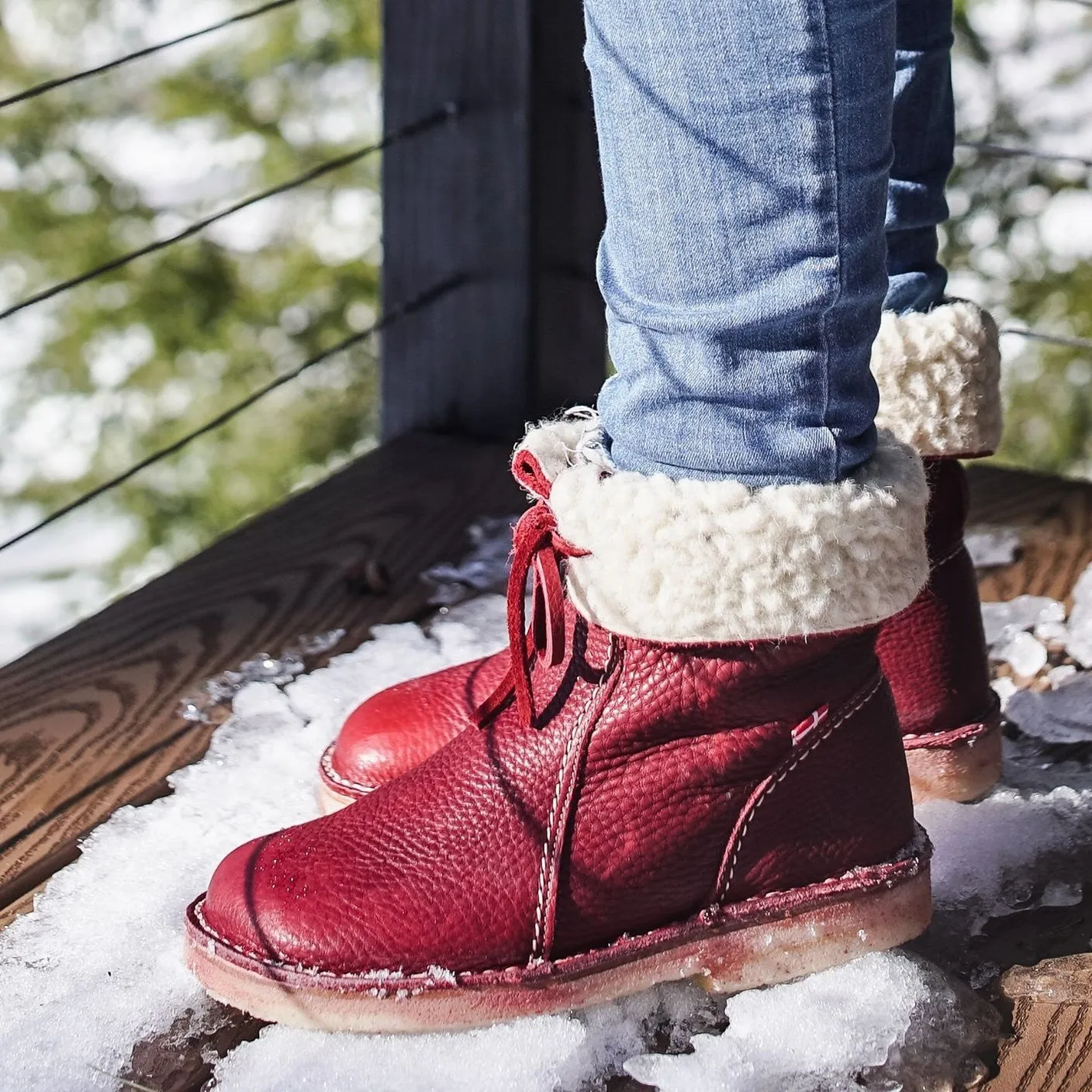 Lace Haven™ | Women's Leather Ankle Boots | Genuine Leather, Lace-Up Design, Durable & Stylish