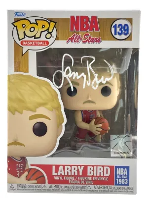 Larry Bird Signed Boston Celtics All-Star Funko Pop #139 Bird JSA ITP