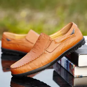 LederLuxus Herren Loafer aus echtem Leder