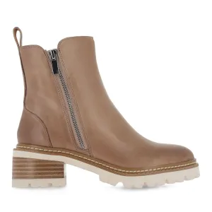 LINDIRA - TAUPE LEATHER