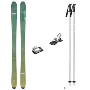 Line Optic 96 Skis with Tyrolia Attack 11 Bindings Adult Ski Package