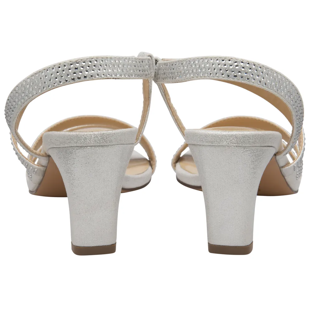 Lotus Bernadette Silver Sandals