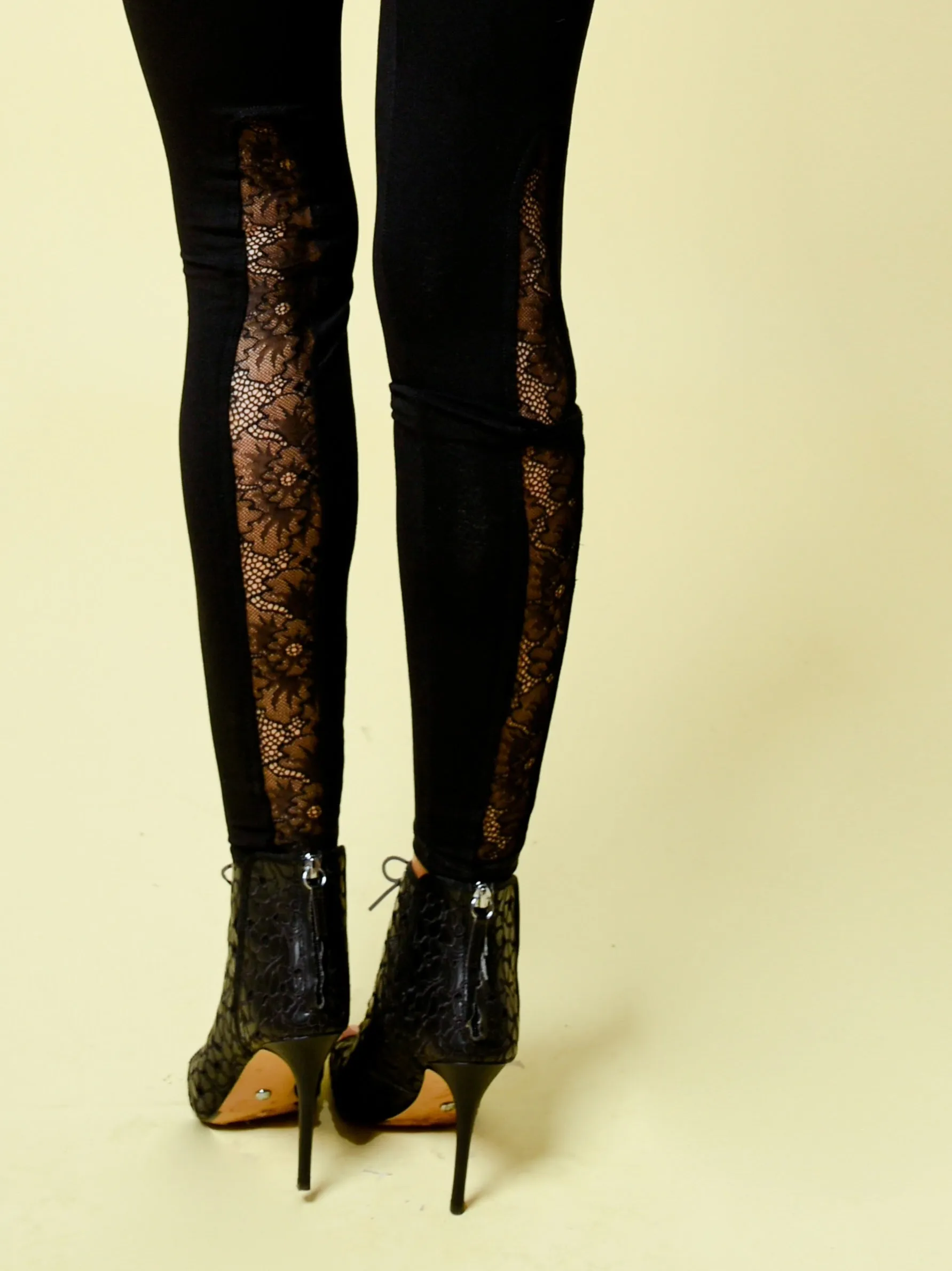 Luna LACE Bamboo Leggings