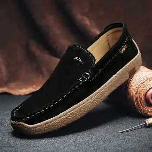 LuxeStride Herren Mokassins aus Echtleder