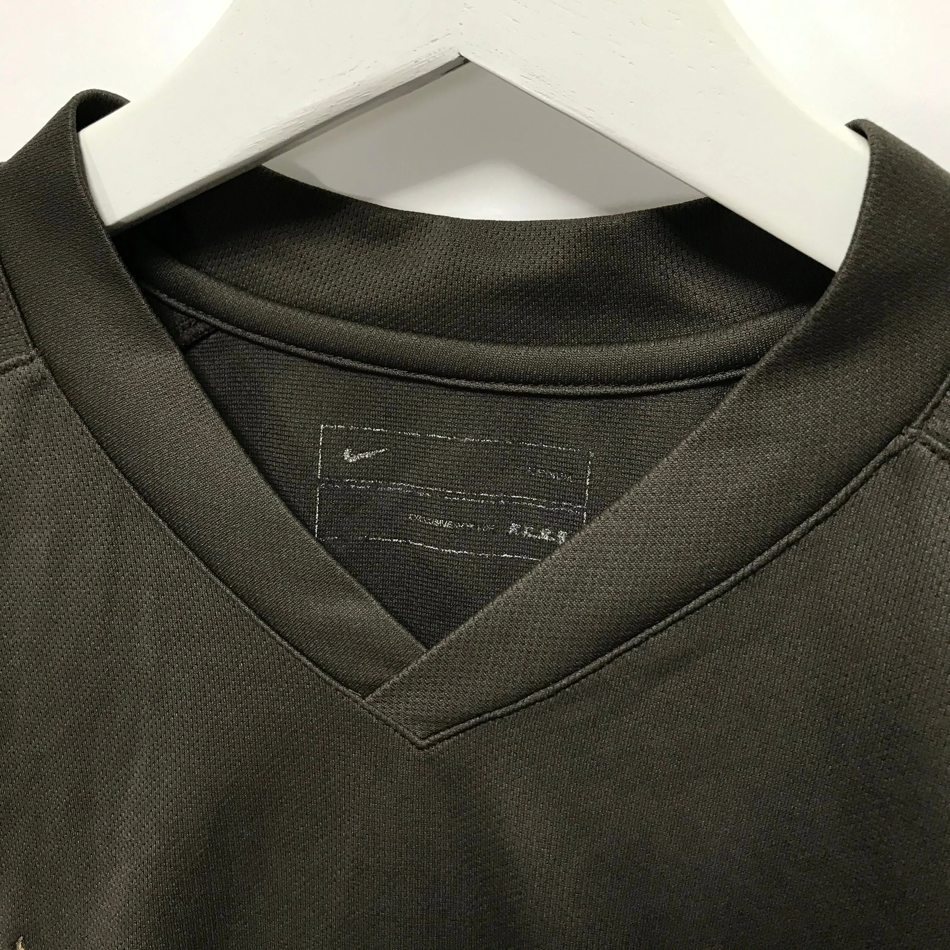 [M] Fragment x Visvim x FCRB Nike Soccer Football L/S Jersey Shirt Brown