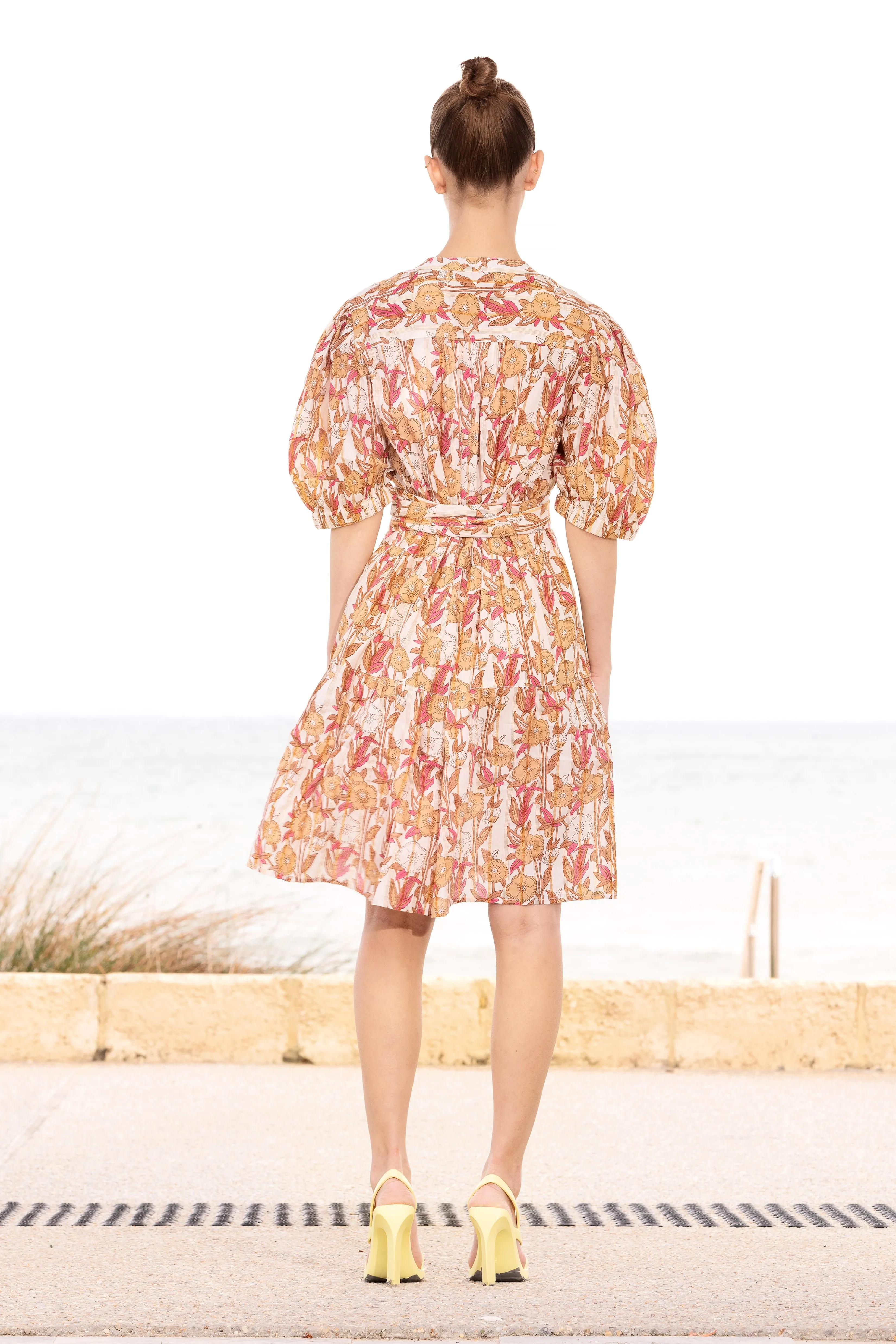 MARILYN BUTTON MIDI DRESS (MORE COLOURS)
