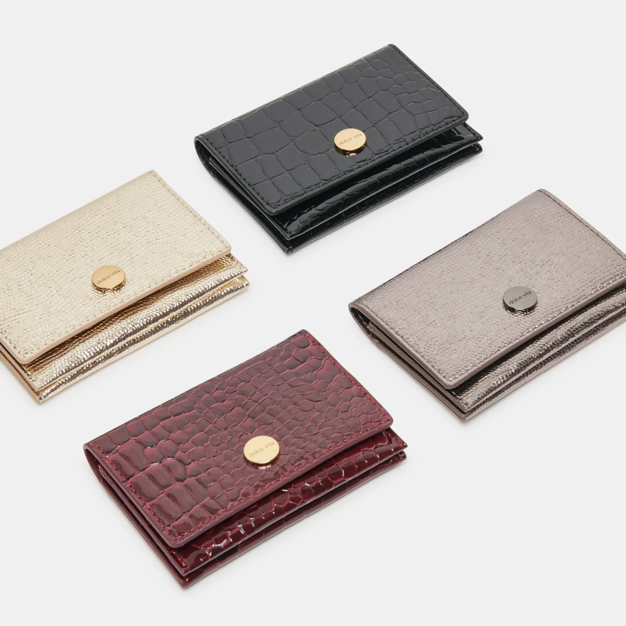 MINNIE WALLET PEWTER STELLA
