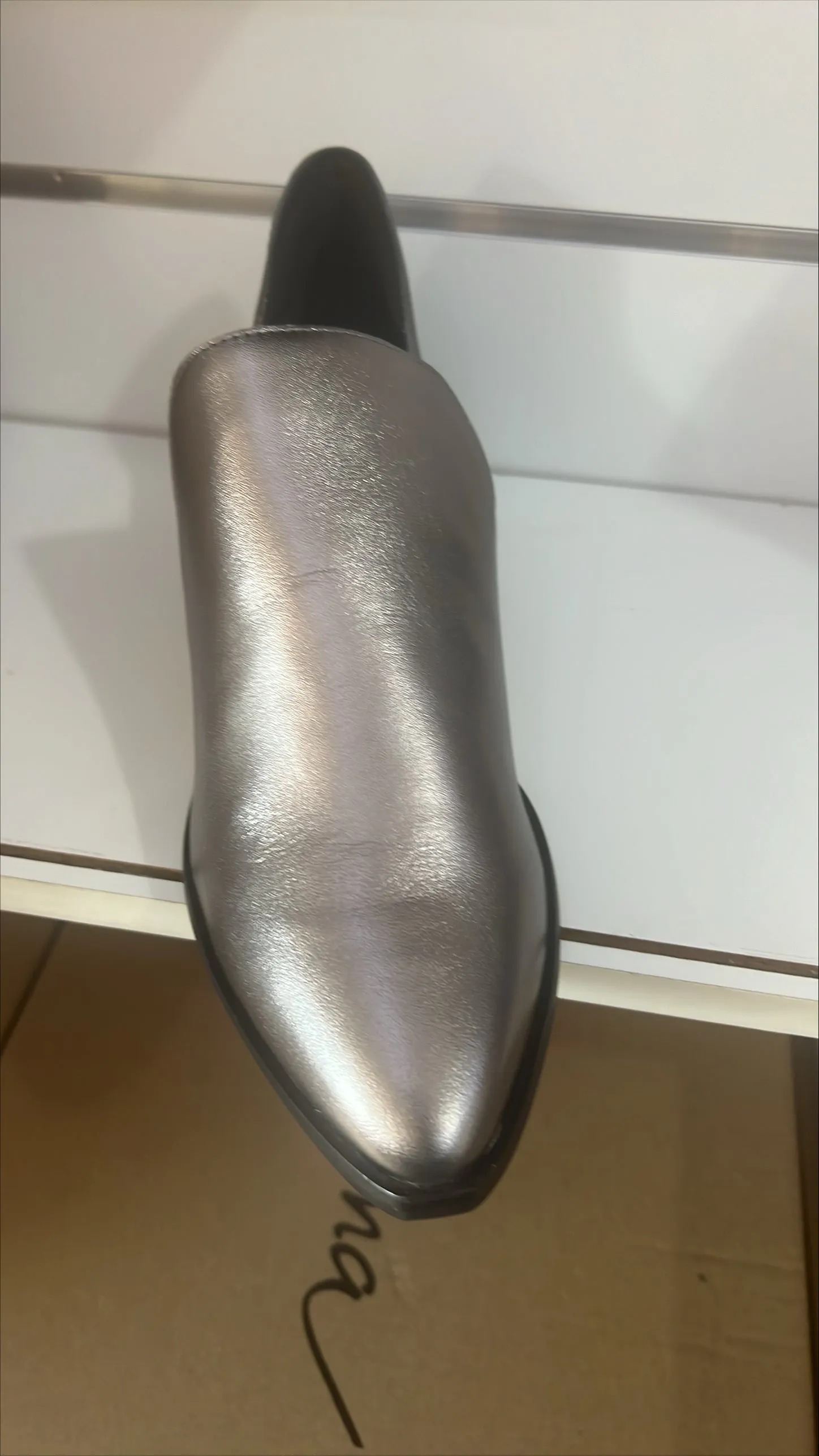Moema - Lumina Pewter shoe available only at Just Me Patsy!