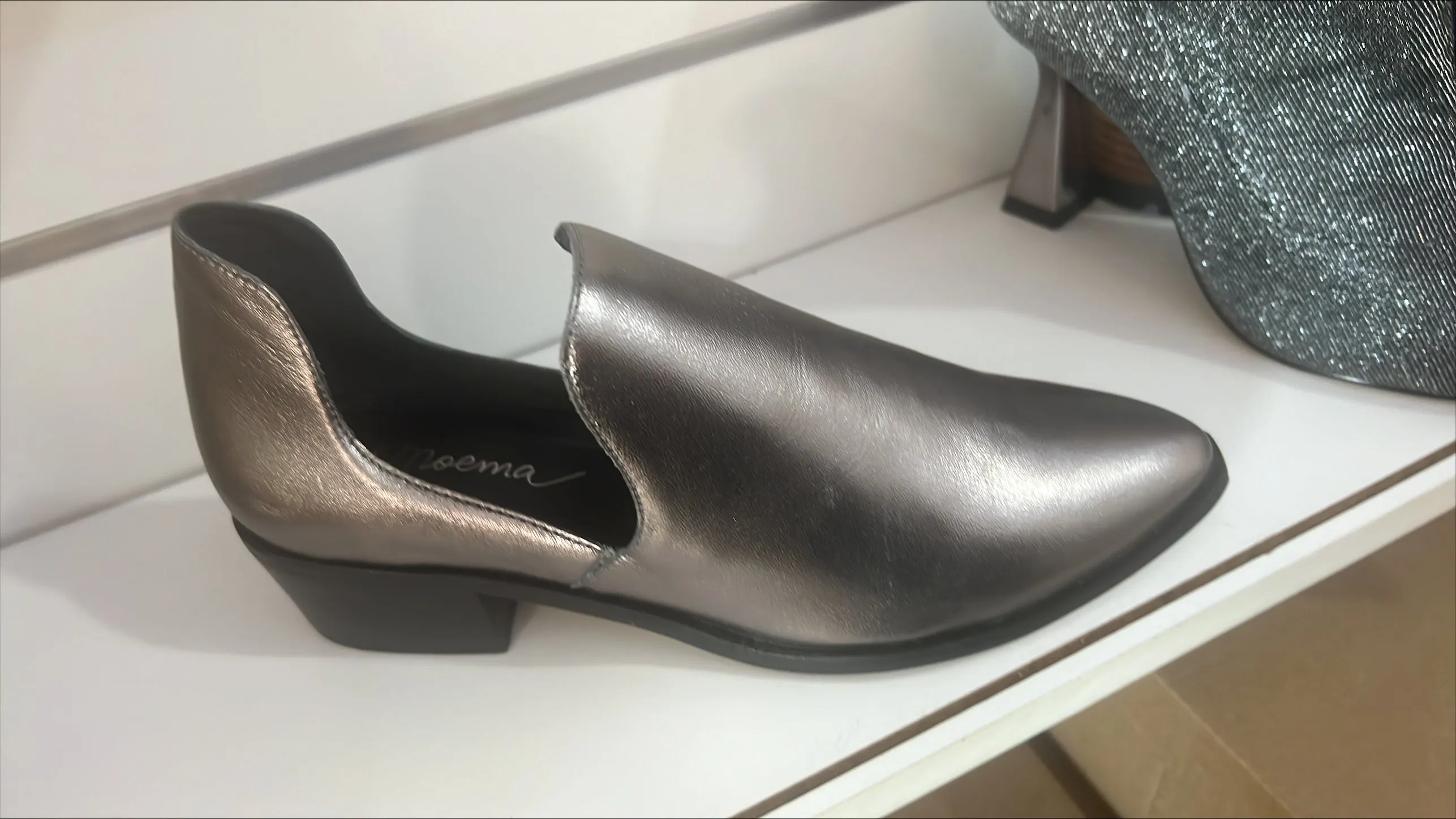 Moema - Lumina Pewter shoe available only at Just Me Patsy!