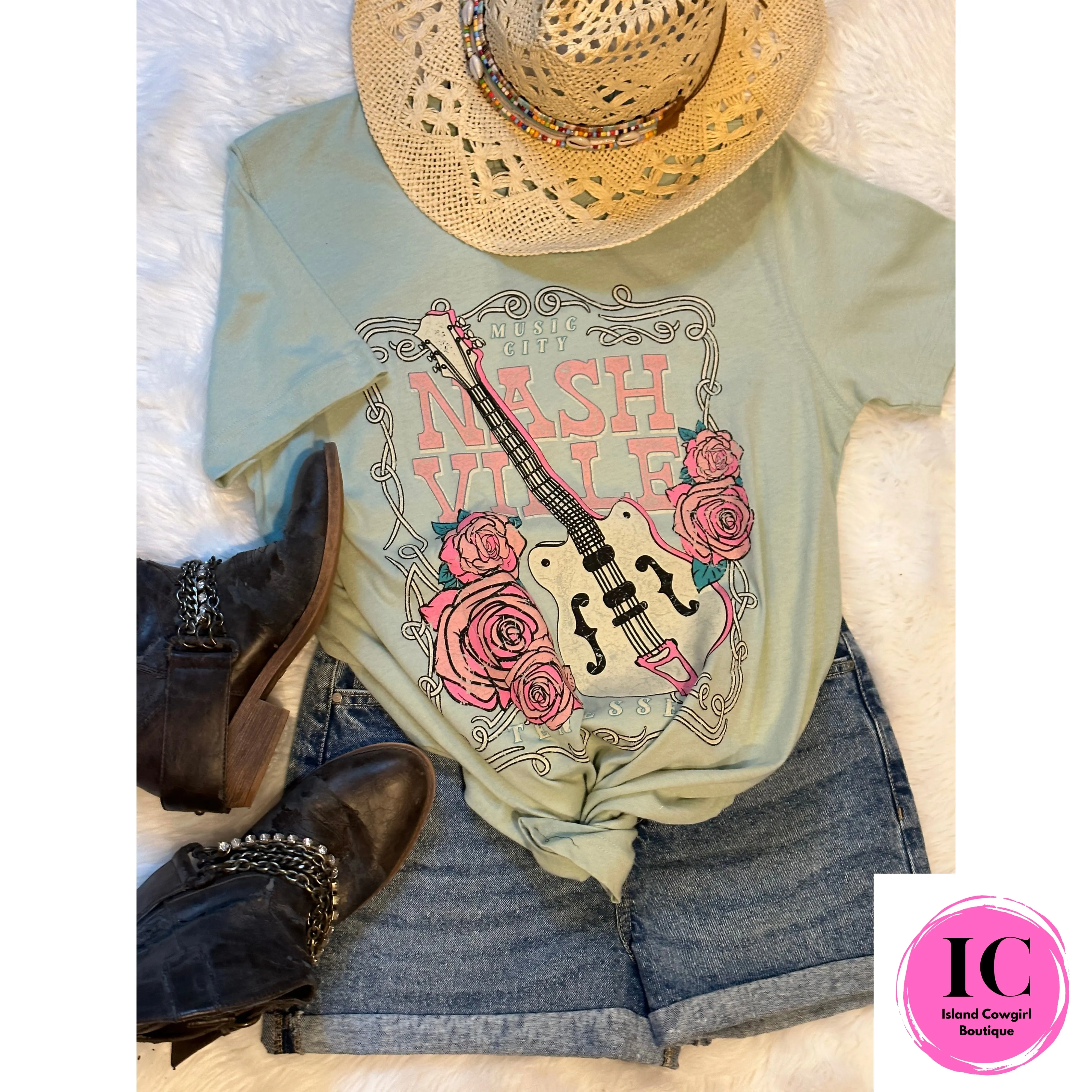 Music Nashville Tee