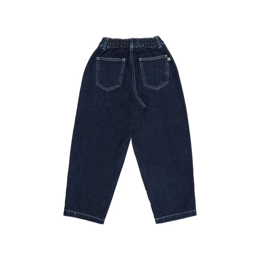 Neptuno Straight Leg Dark Denim Jeans
