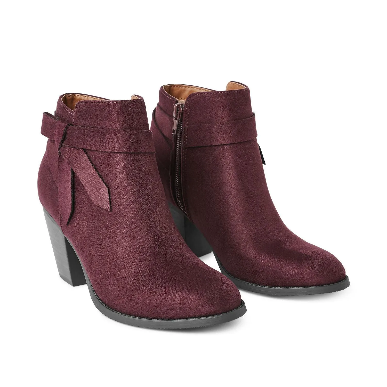 New George Women's Tessa Booties in Burgundy, Sz 9!
