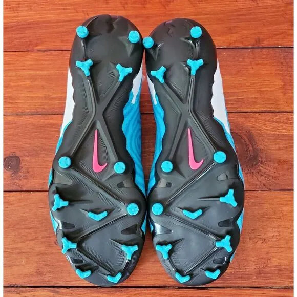 Nike Phantom GX Academy DF FG/MG Blue Pink Men Sz 5 Soccer Cleats‎ DD9472-446