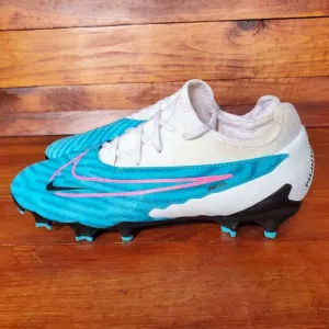 Nike Phantom GX Academy DF FG/MG Blue Pink Men Sz 5 Soccer Cleats‎ DD9472-446