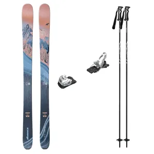 Nordica Santa Ana 97 Skis 2025 with Tyrolia Attack 11 Bindings Womens Ski Package