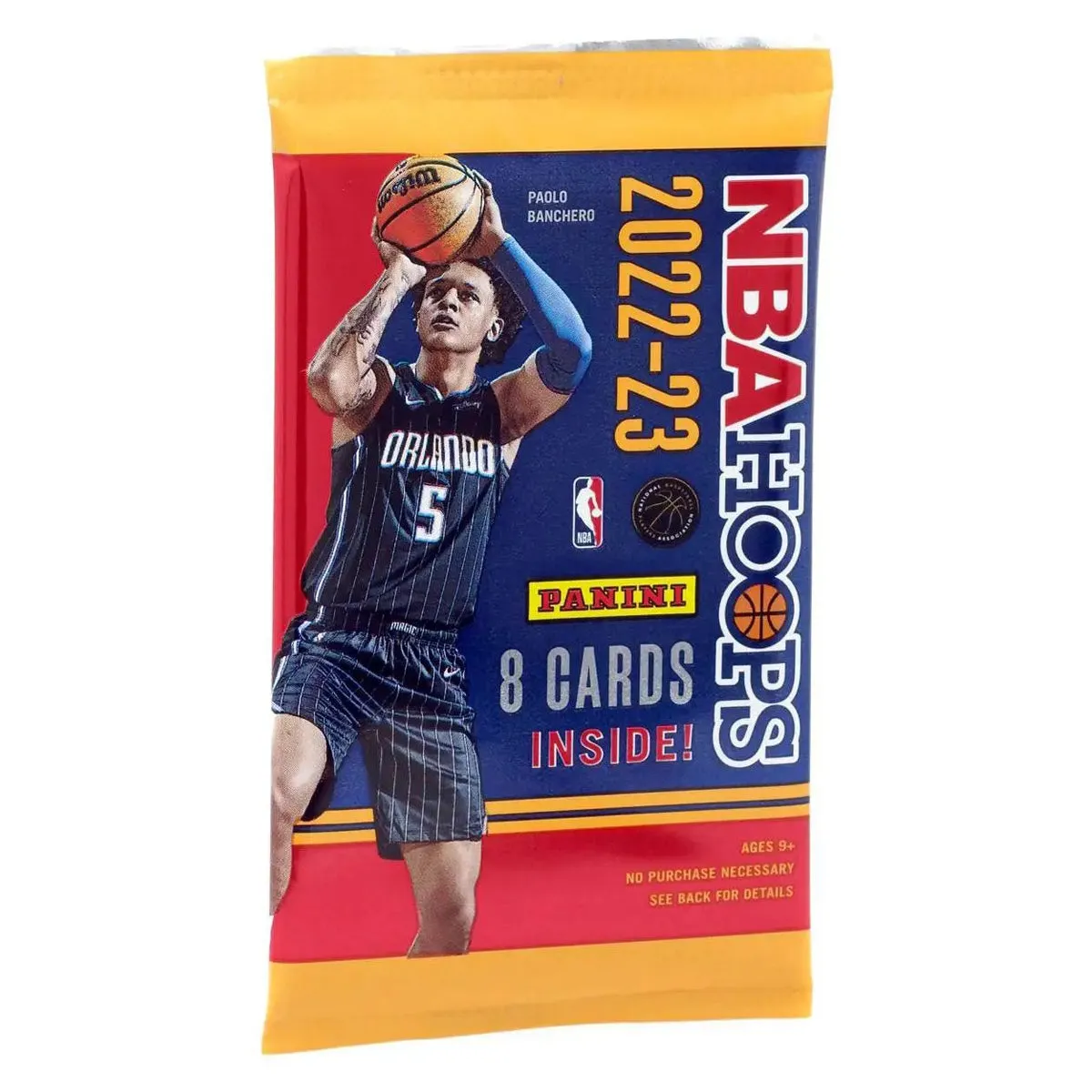 Panini NBA Hoops 2022 2023 8 Cards Booster Pack