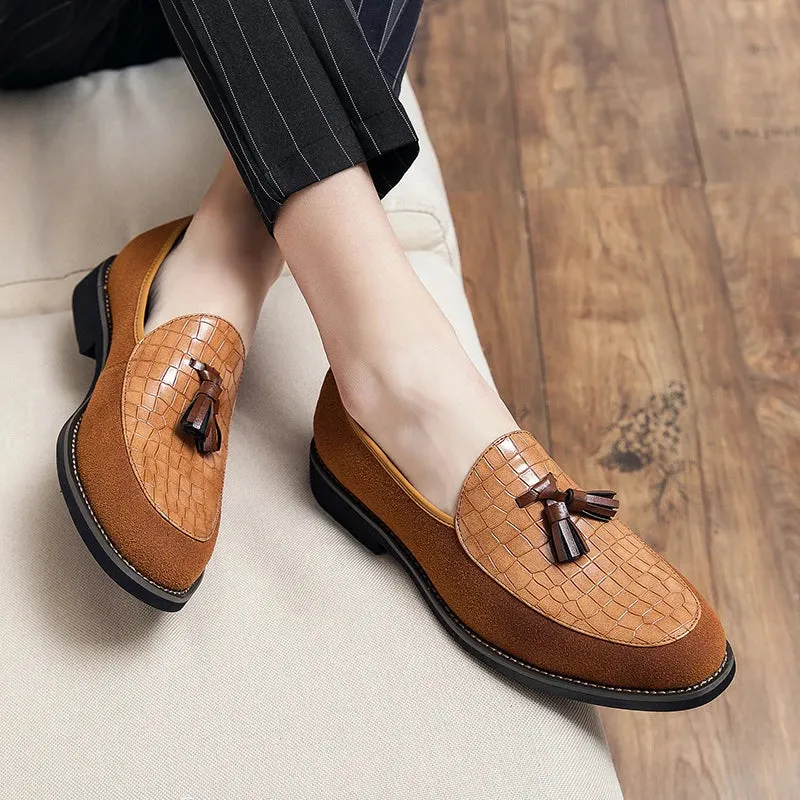 PrestigeLoafers Herren Tassel Schuhe