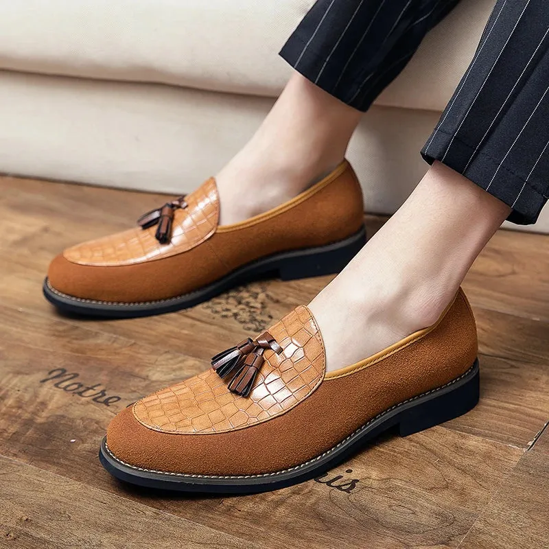 PrestigeLoafers Herren Tassel Schuhe