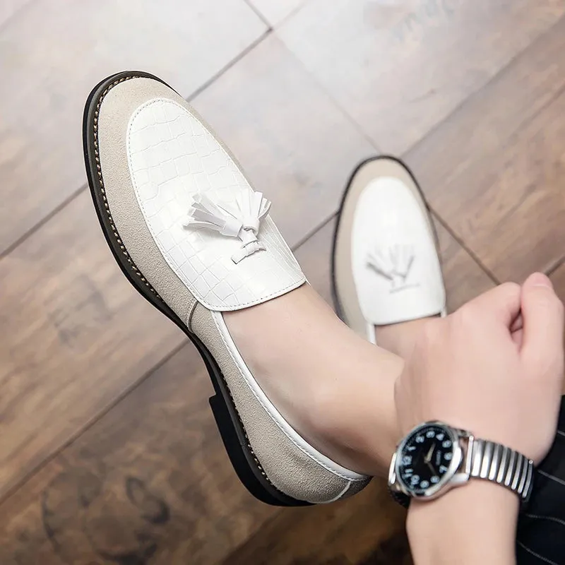 PrestigeLoafers Herren Tassel Schuhe
