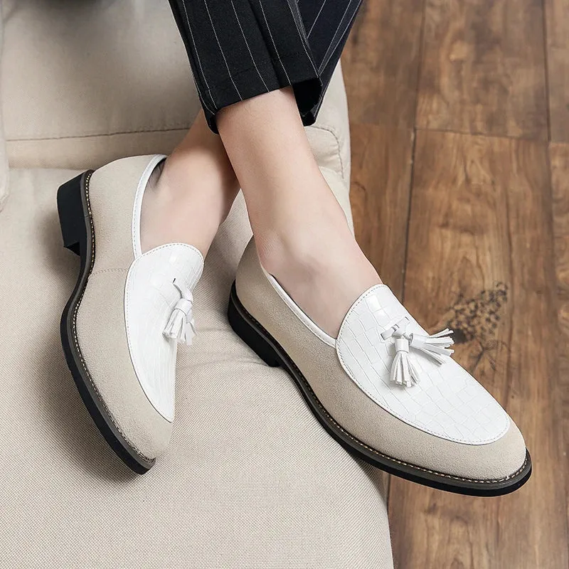 PrestigeLoafers Herren Tassel Schuhe