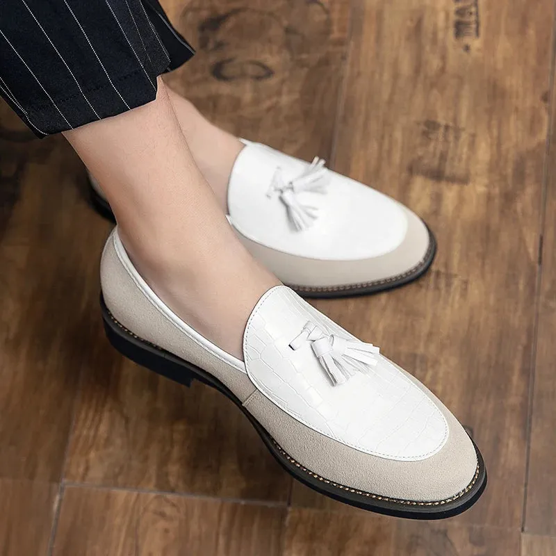 PrestigeLoafers Herren Tassel Schuhe
