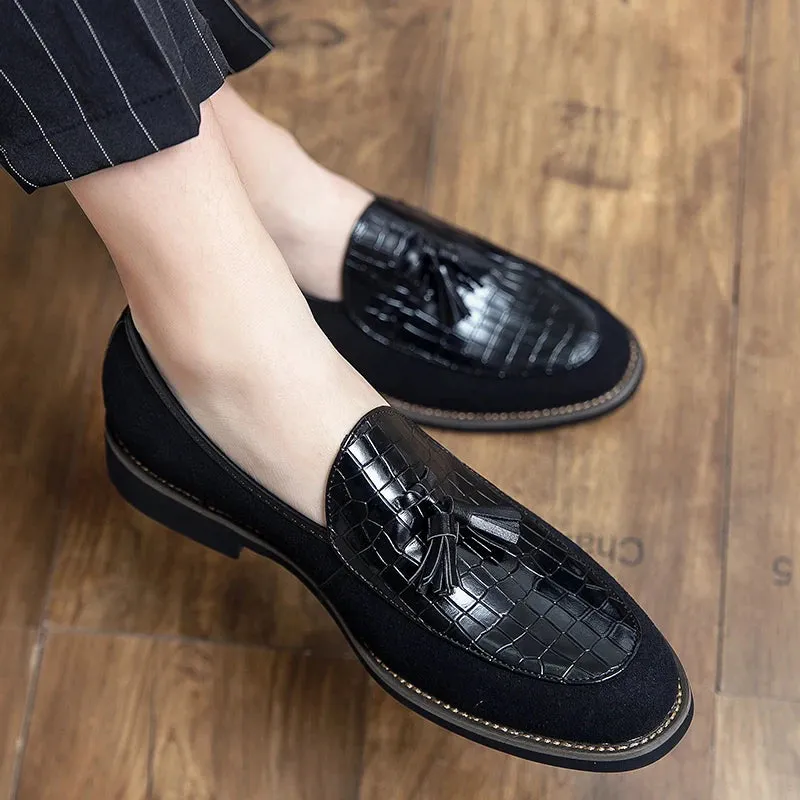 PrestigeLoafers Herren Tassel Schuhe