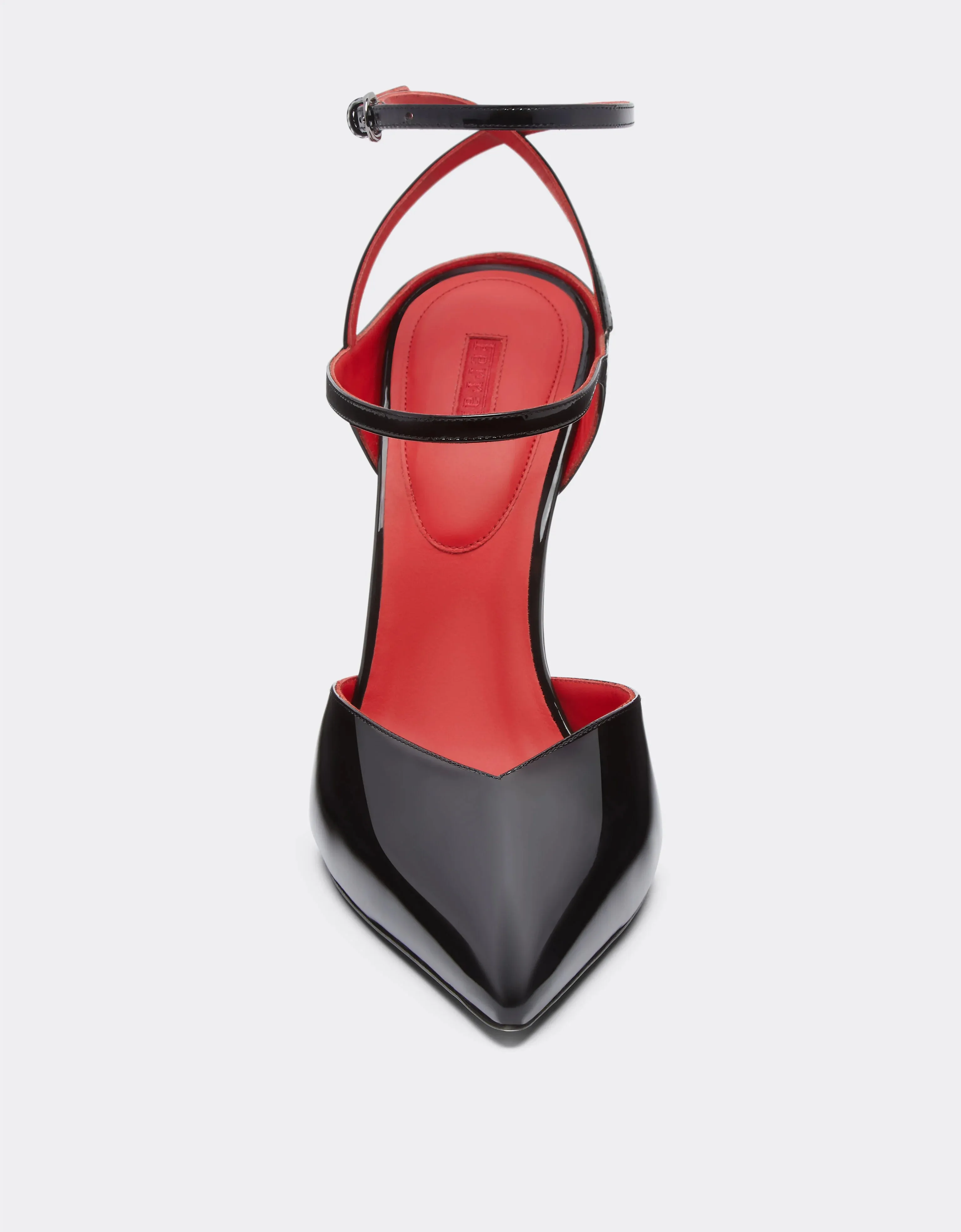 Pump Shoe In Coated Leather