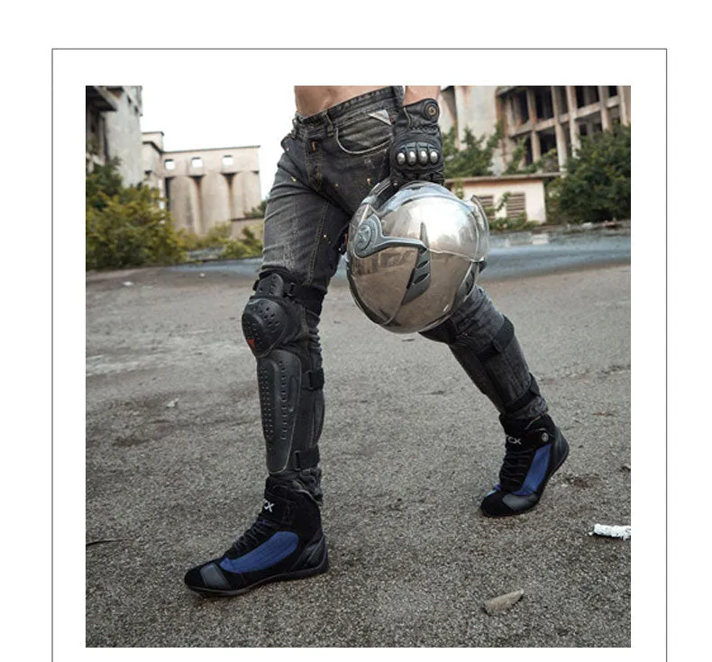 Recreational motorcycle riding shoes