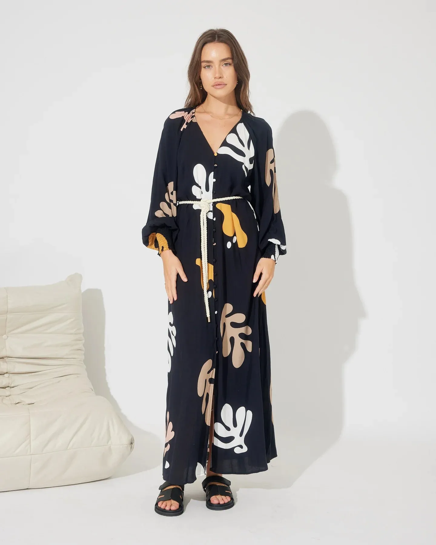 Reef Maxi Dress - Exclusive Print