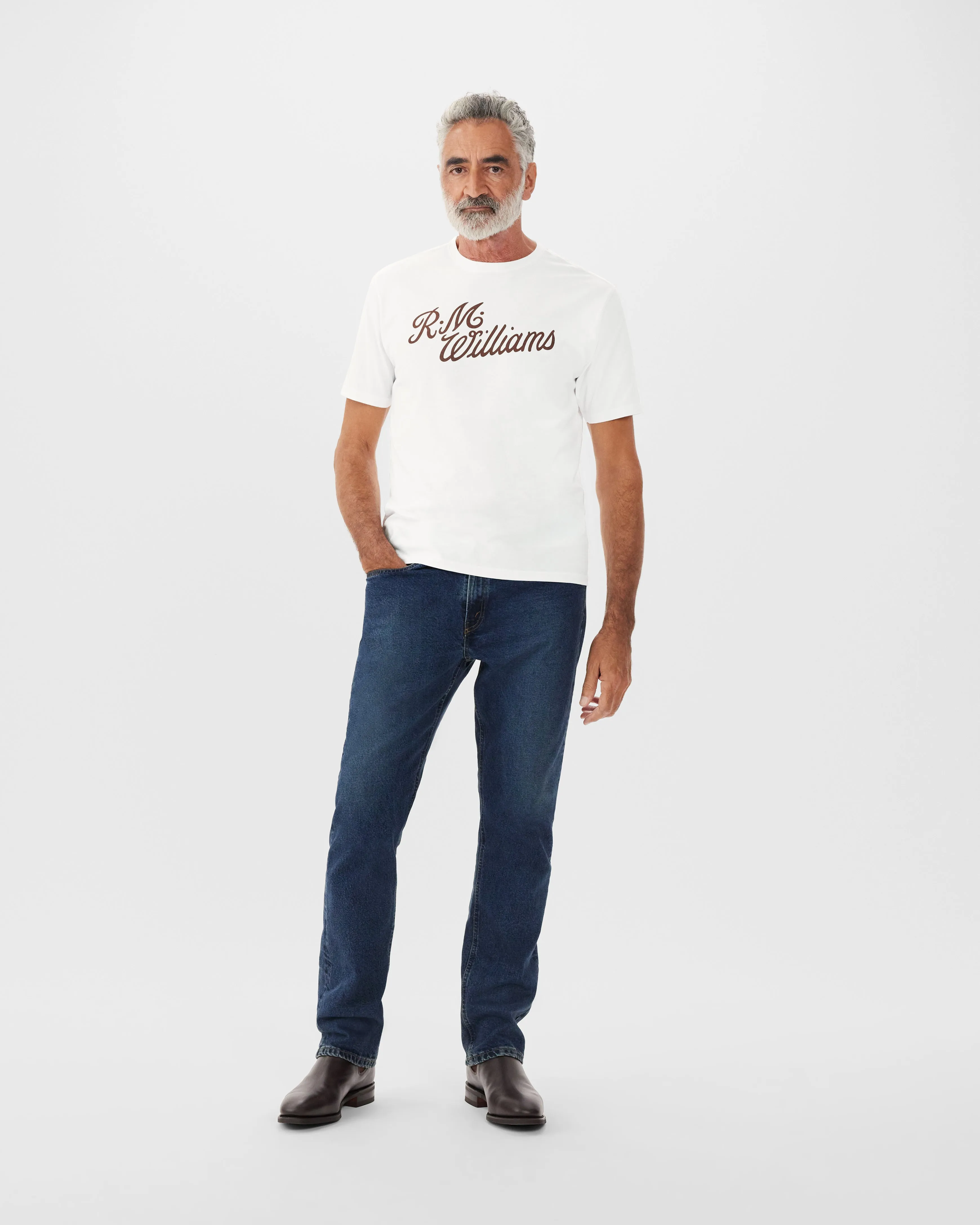 R.M. Williams Byron T-Shirt - White
