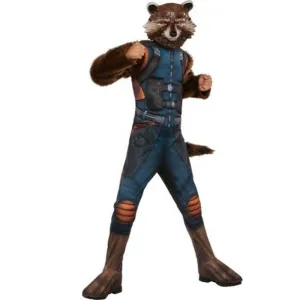 Rocket Raccoon Deluxe Costume Size L
