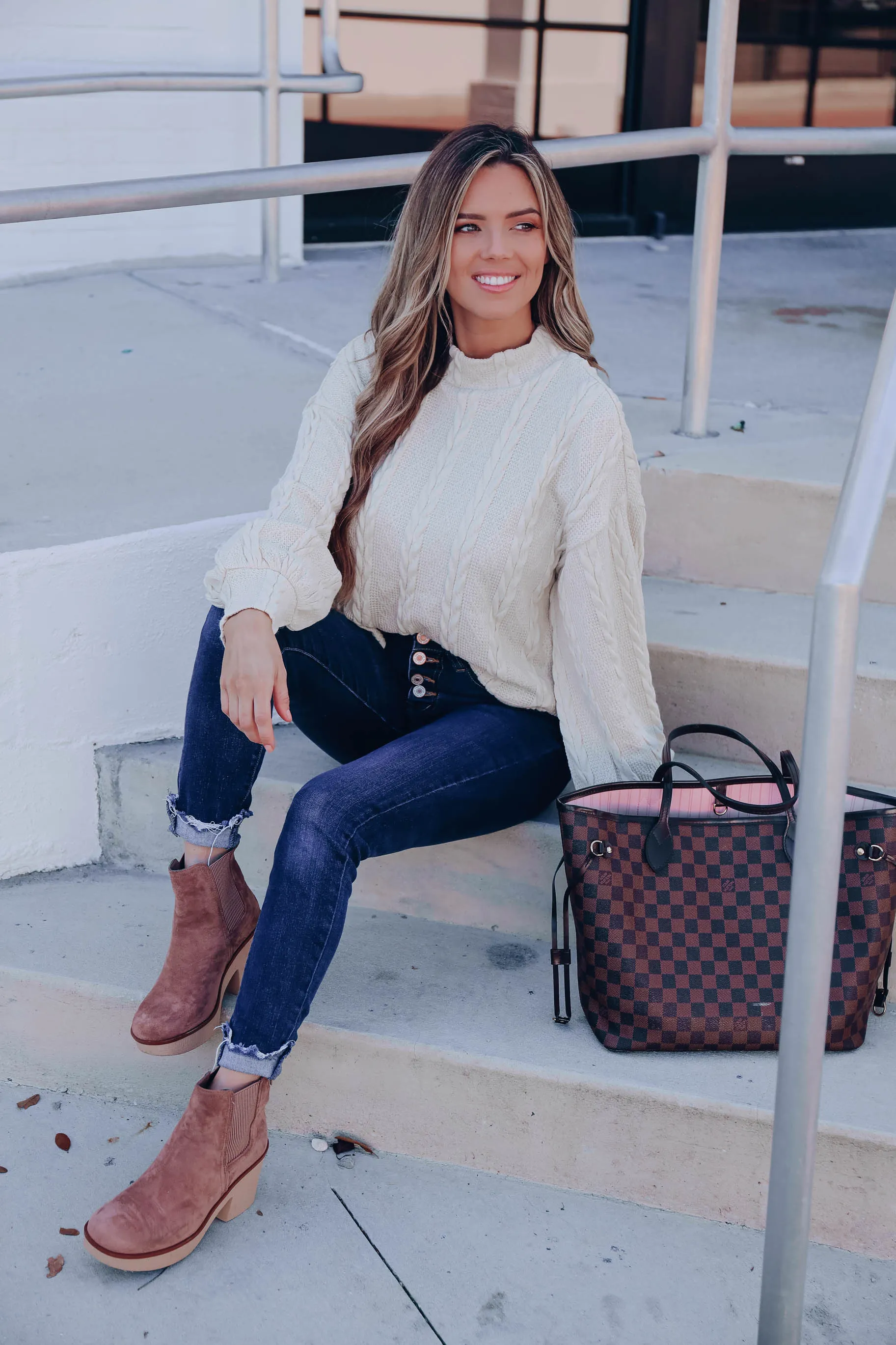Ropa Pullover Crop Sweater - Ivory