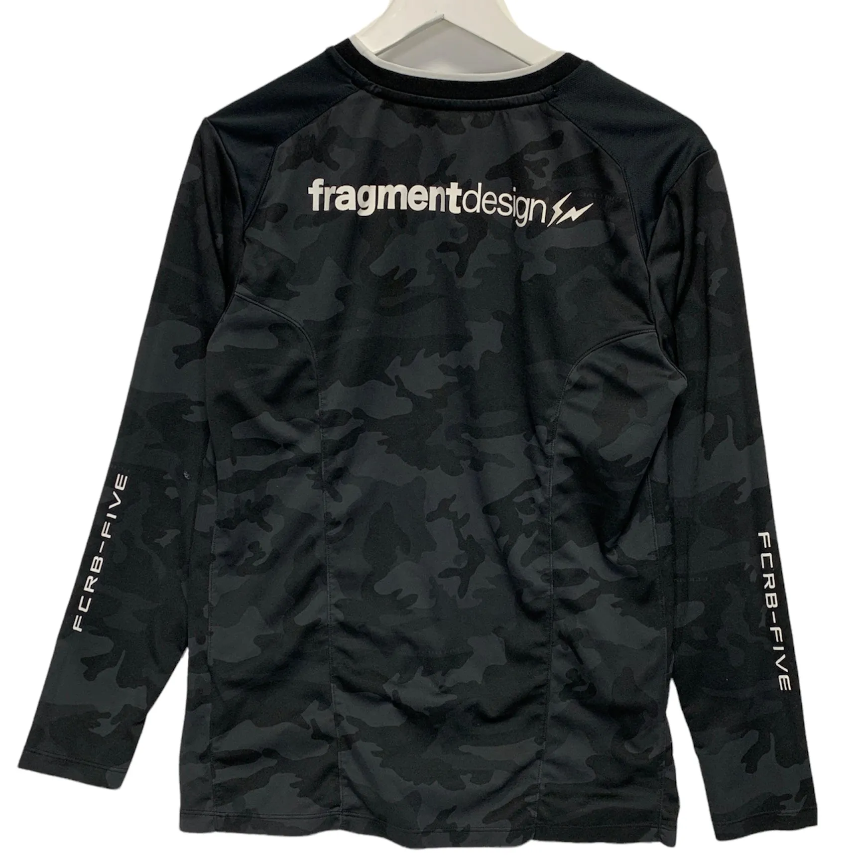 [S] Nike FCRB Fragment Visvim Soccer Football L/S Jersey Shirt Camo