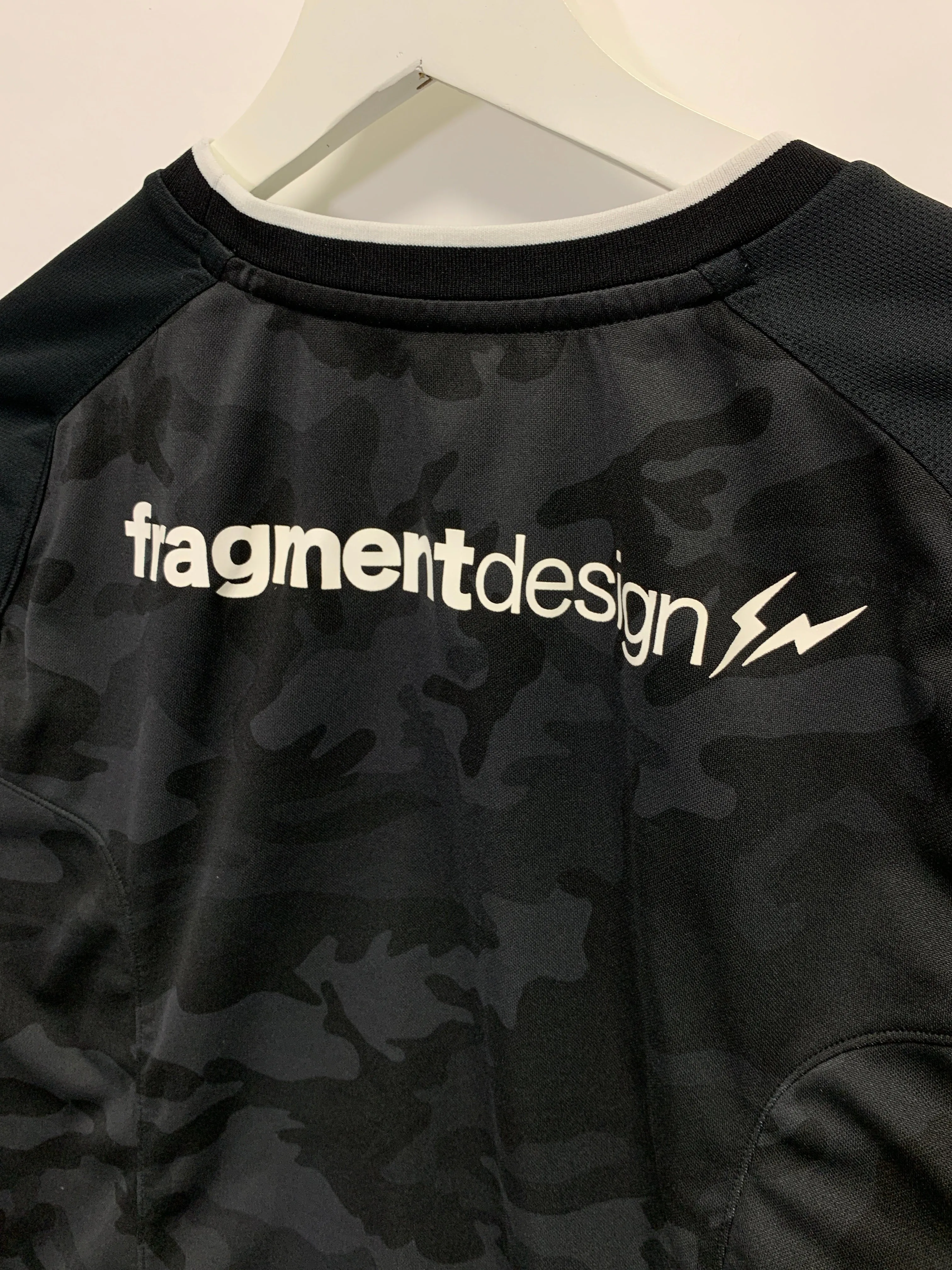 [S] Nike FCRB Fragment Visvim Soccer Football L/S Jersey Shirt Camo
