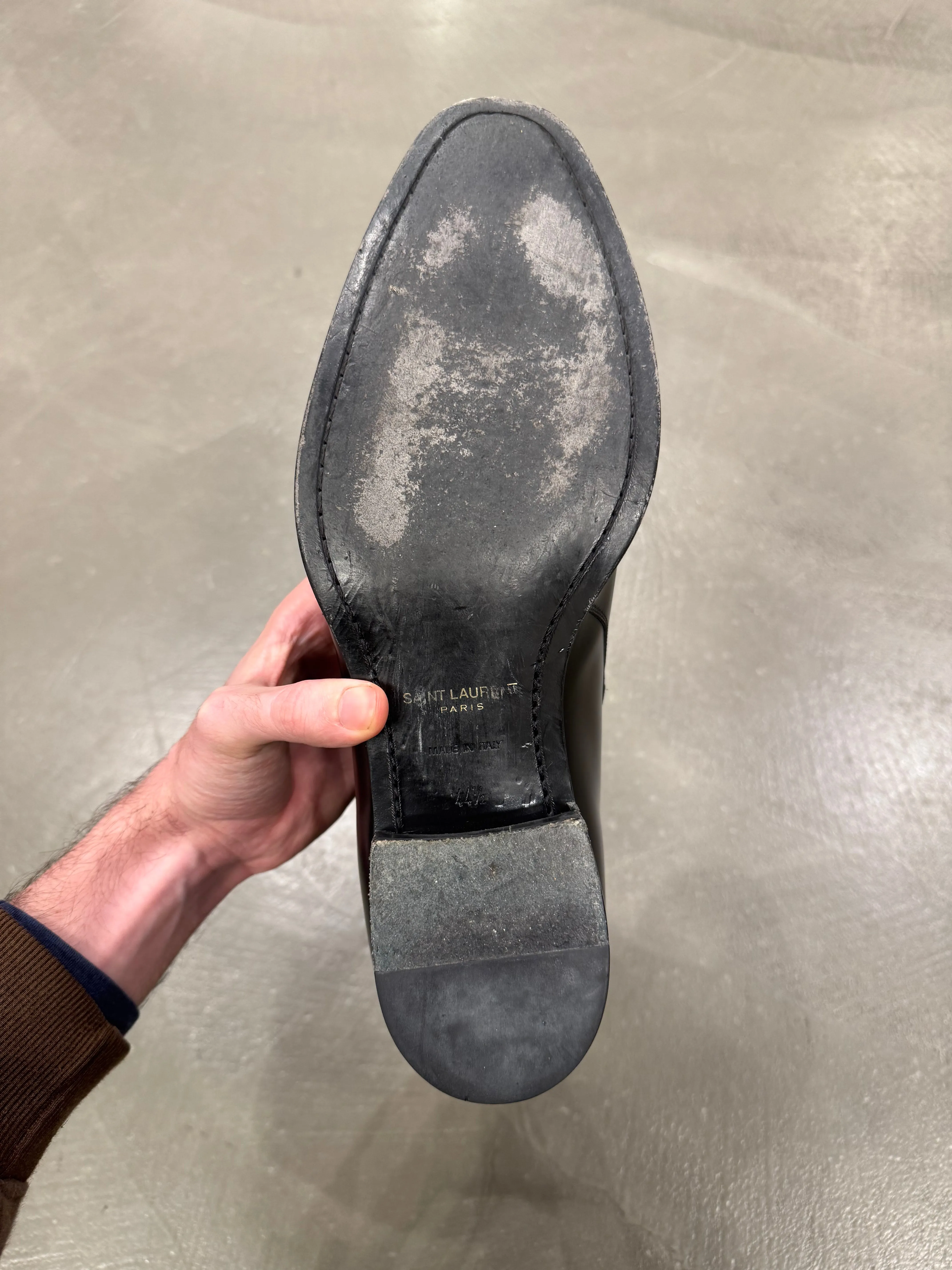 Saint Laurent western leather boots