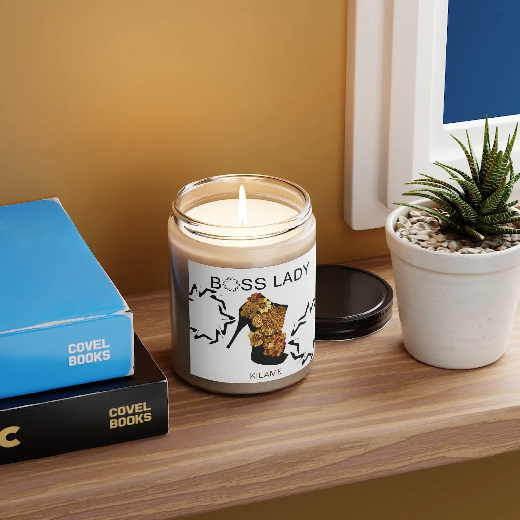 Scented Candle, 9oz 'Boss lady shoe'